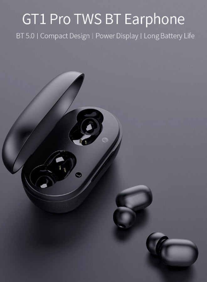 Haylou Sport Bluetooth Wireless In-Ear Earbuds With Charging Case Black - Image 2