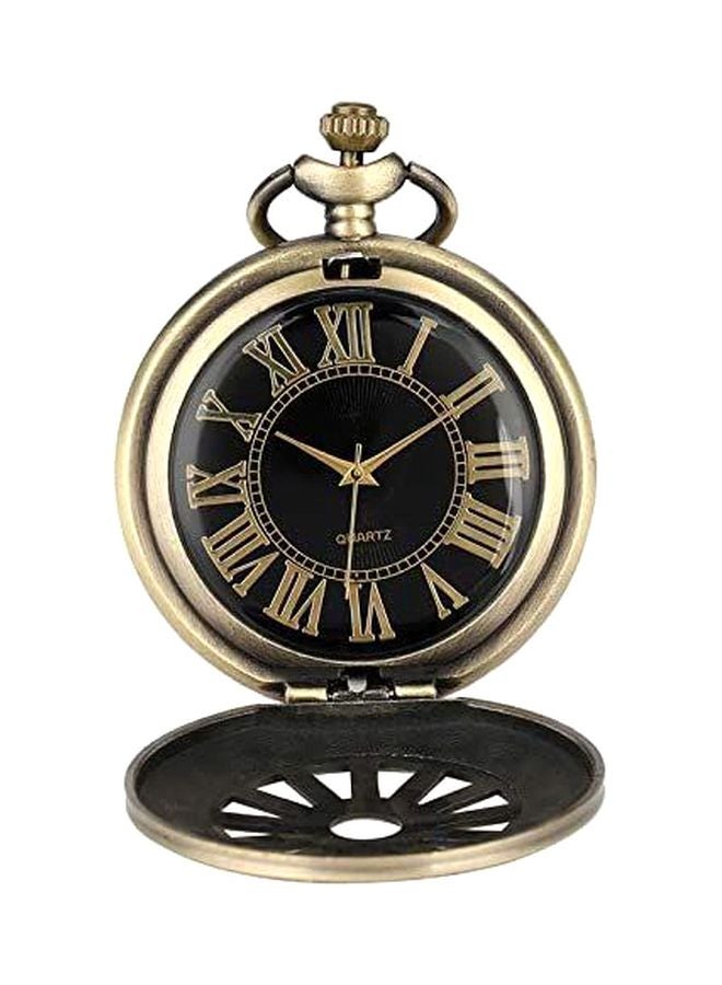 Analog Pocket Watch With Chain Roman Wheels-PV-06 - Image 1