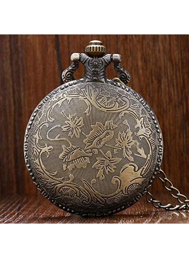 Generic - unisex Analog Pocket Watch With Chain Tower Bridge-PV-10 - Image 1
