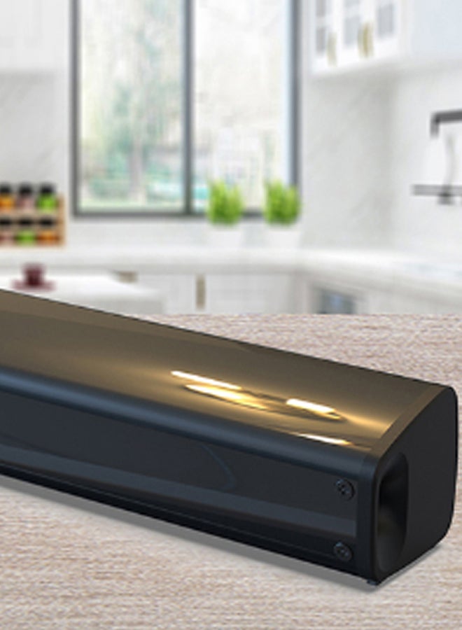 3D Stereo Bluetooth Wireless Soundbar V7526 Black  - Image 2