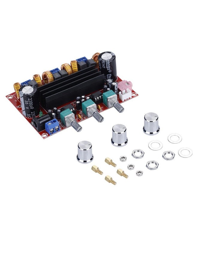 Stereo Digital Power Amplifier Board With Accessory V6676 Multicolour  - Image 1