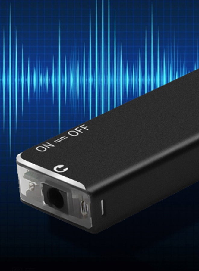 Mini USB Digital Sound Voice Recorder MP3 Player OS3389-A Black/Clear - Image 2
