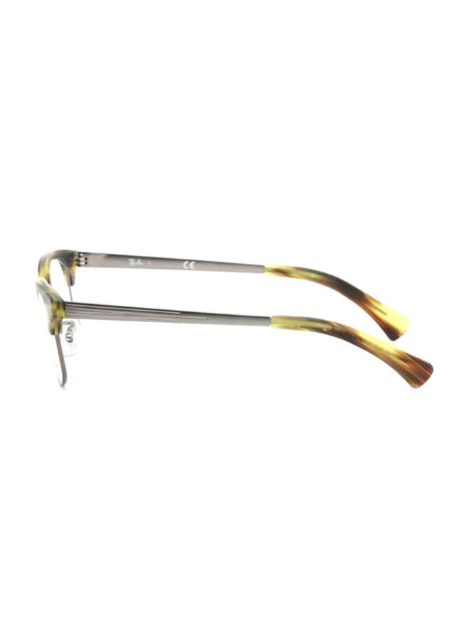 unisex Browline Prescription Eyeglasses - Lens Size: 49 mm