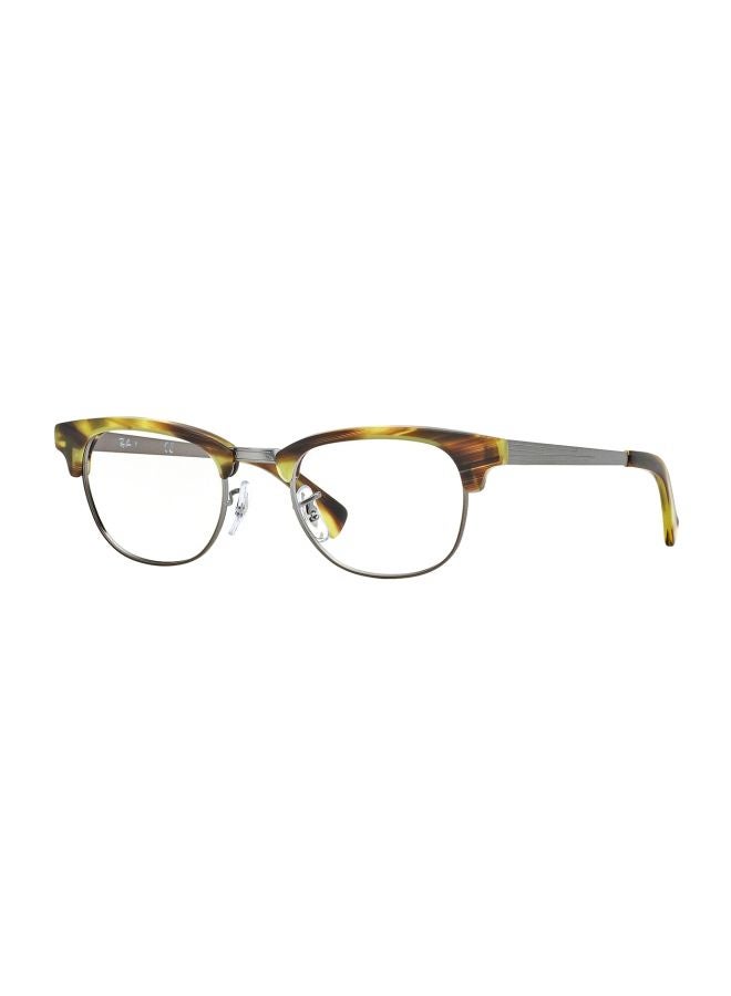 unisex Browline Prescription Eyeglasses - Lens Size: 49 mm
