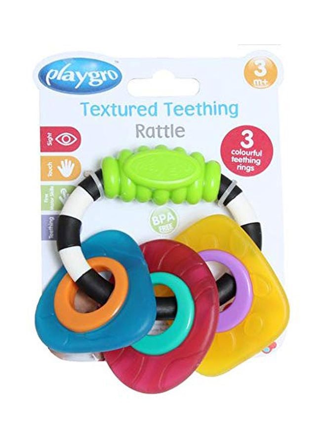 Textured Teething Rattle 182952