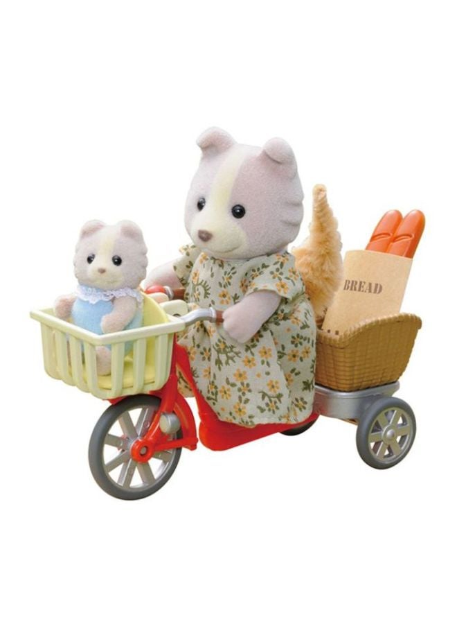Sylvanian Families Cycling With Mother Playset 4281 - Image 1