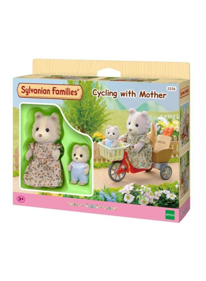 Sylvanian Families Cycling With Mother Playset 4281 - Image 3