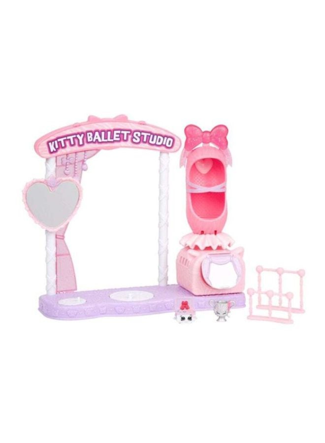 Shopkins Season 9 Wild Style - Kitty Dance School Playset 56704 - Image 2