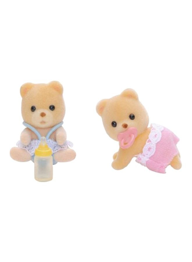 Sylvanian Families 2-Piece Bear Twins 5086 - Image 1