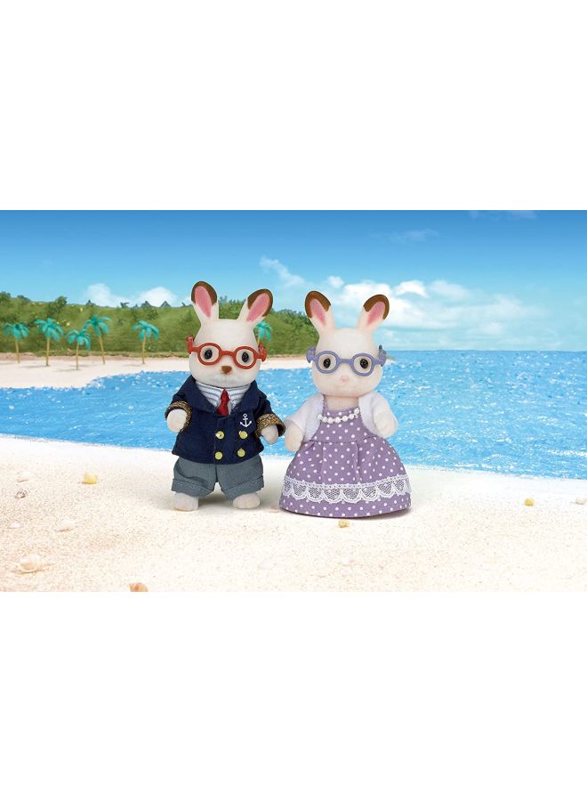 Sylvanian Families - Chocolate Rabbit Grandparents 5190 - Image 1