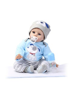 Beautiful Cute And Realistic Silicone Body Boneca Toy With Clothes 55cm