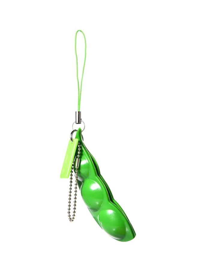 Coolplay - Pea Shape Squishy Toy With Cute Facial Expressions Good Stress Buster For Kids And Adults 2.95x0.83x0.59inch - Image 1