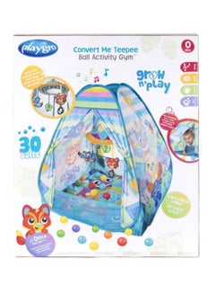 playgro Grow n' Play Convert Me Tee Pee Ball Activity Nest 0187626 65x80x80cm  - Image 4