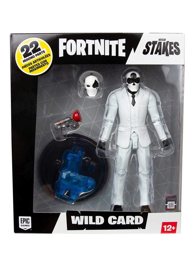 فورتنيت مجسم شخصية الأكشن وايلد كارد WV6 ببدلة سوداء 7بوصة - Image 2