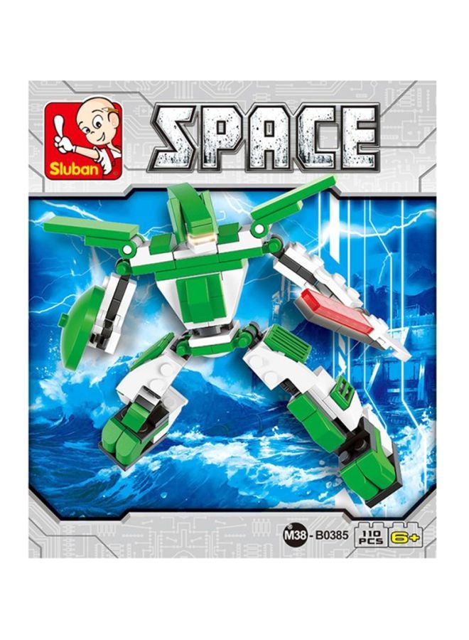 Sluban 110-Piece Building Block Robot Set  - Image 3