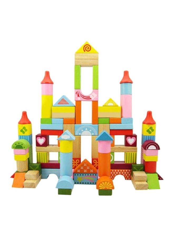 روكو مجموعة رص المكعبات غورجس مكونة من 100 قطعة