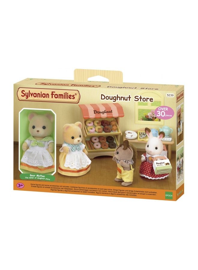 Sylvanian Families 30-Piece Doughnut Store Building Set 9.06 x 2.17 x 5.91inch - Image 2
