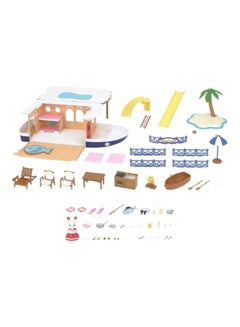 Sylvanian Families Seaside Cruiser House Boat Set 5206  - Image 1