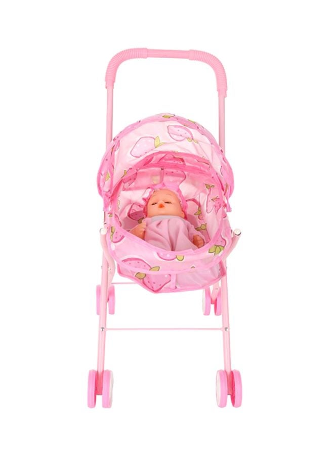 ametoys Baby Infant Stroller With Doll  - Image 5