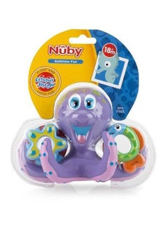 Nuby Bathtime Fun Octopus Hoopla 14 x 17 x 19cm  - Image 2