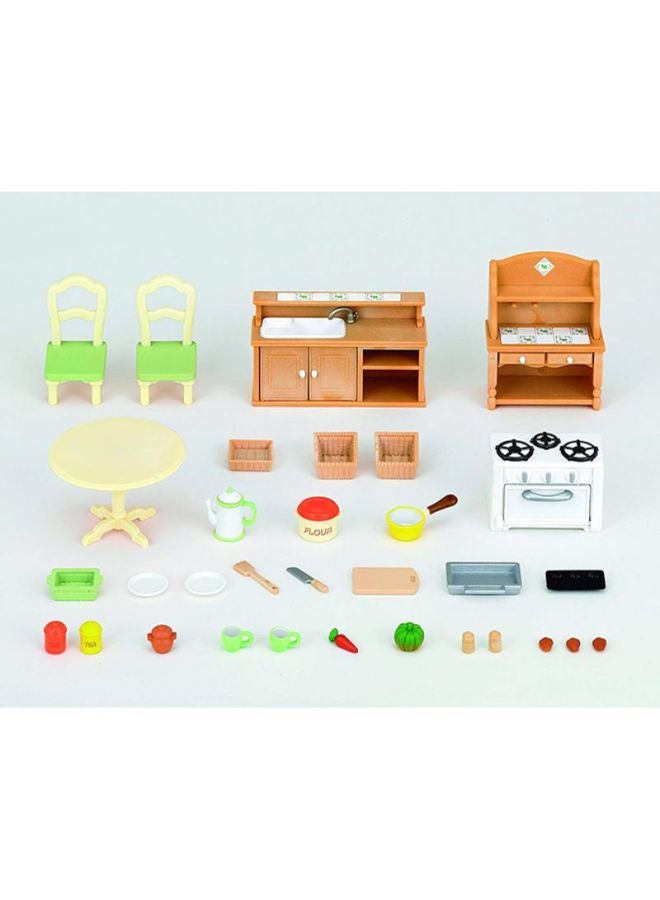 Sylvanian Families Country Kitchen PlaySet 5033 21x11x17centimeter - Image 2
