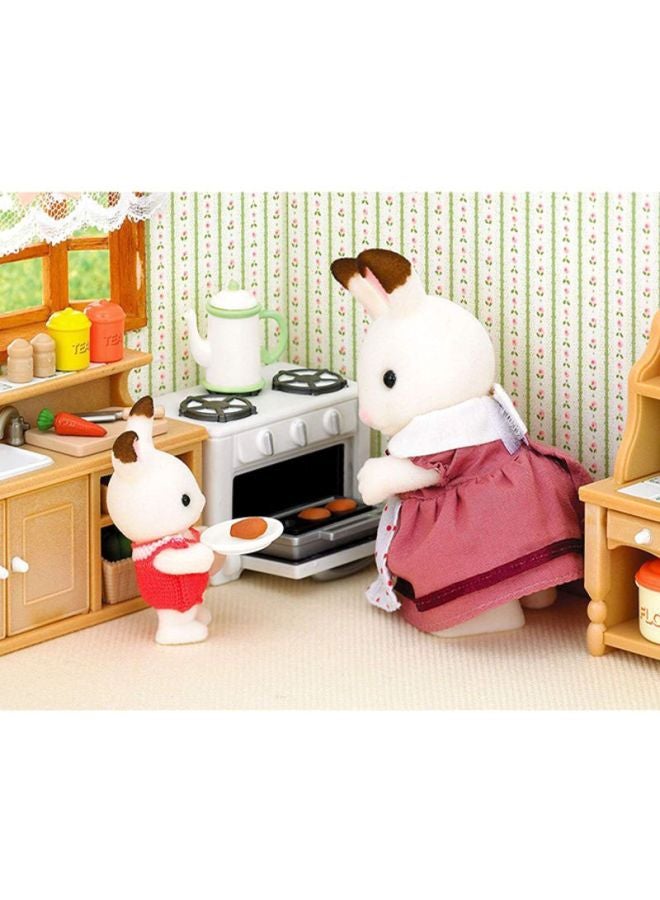 Sylvanian Families Country Kitchen PlaySet 5033 21x11x17centimeter - Image 4