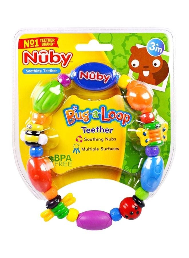 نوبي عضاضة أسنان باج-آ-لوب مهدّئة طراز NUB-00478 - Image 4