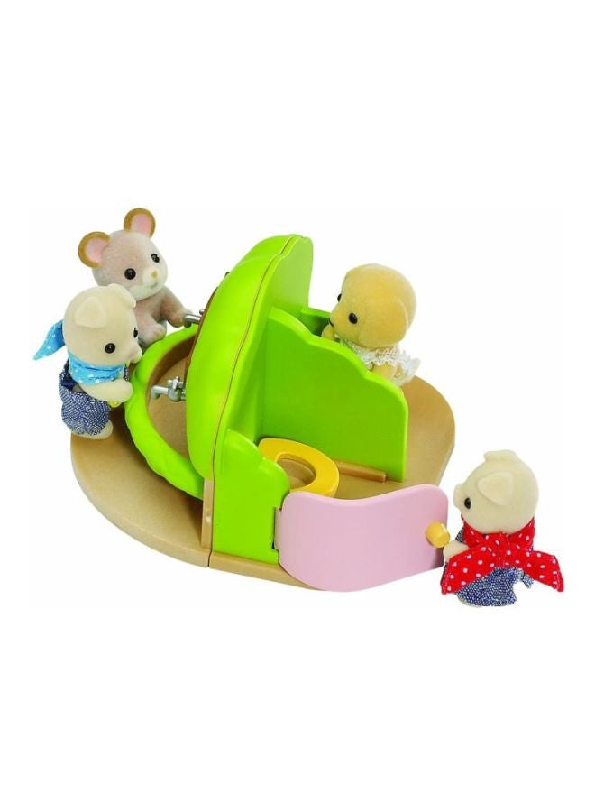 Sylvanian Families Nursery Toilet Rainbow Nursery Series  - Image 3