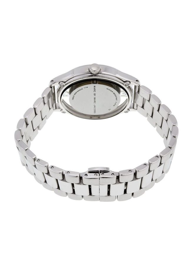 مارك جاكوبس ساعة مقاومة للماء بعقارب طراز MBM3412 للنساء - Image 2