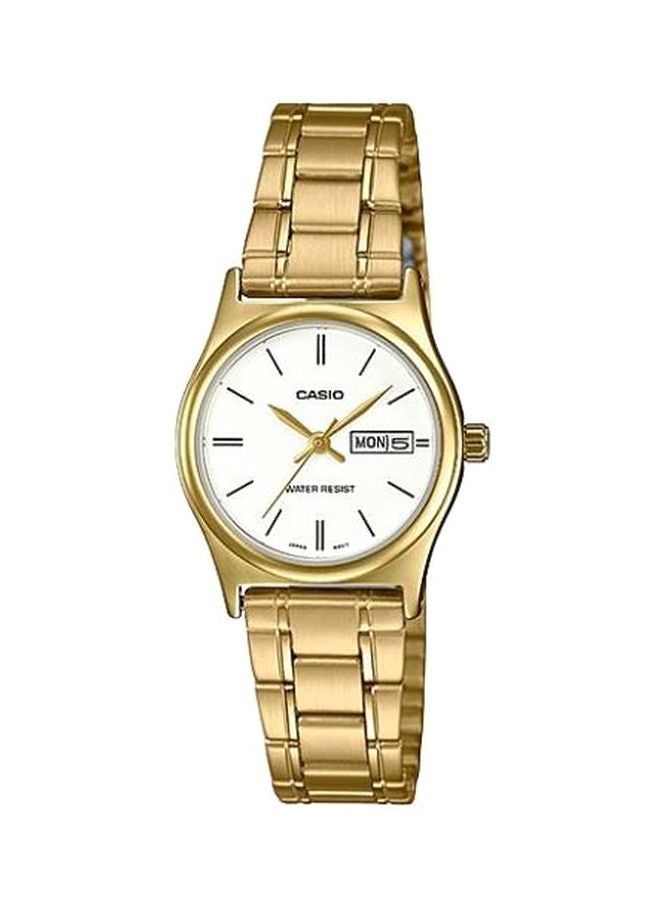كاسيو ساعة يد بعقارب مقاومة للماء طراز LTP-V006G-7B للنساء - Image 1