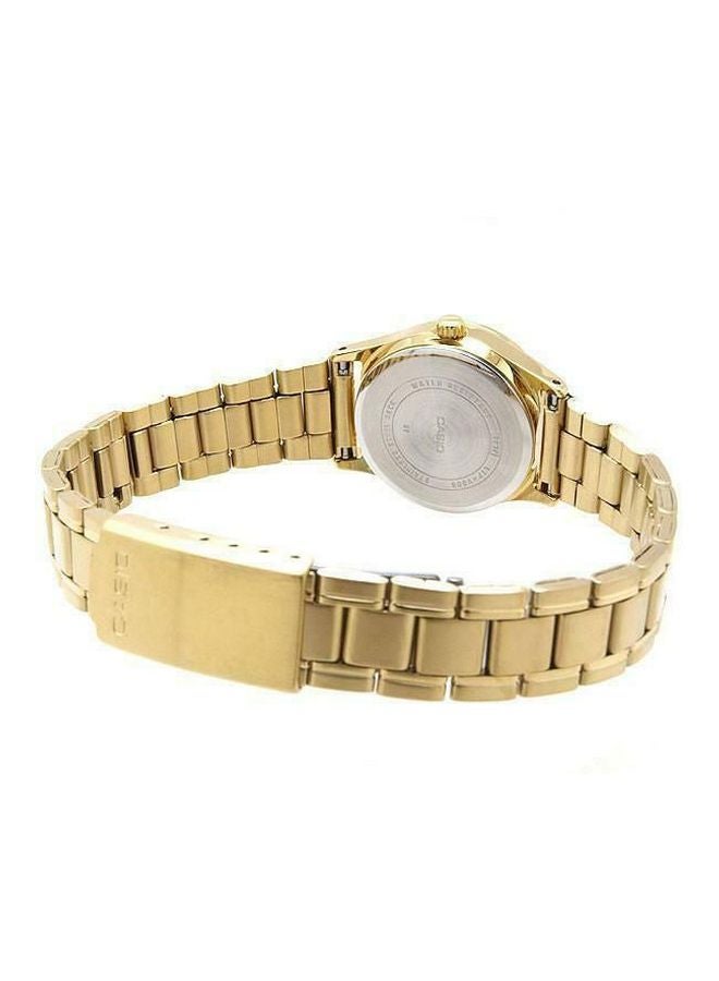 كاسيو ساعة يد بعقارب مقاومة للماء طراز LTP-V006G-7B للنساء - Image 2