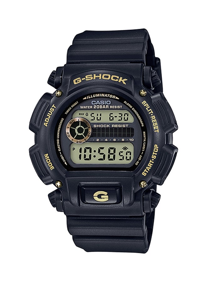CASIO Men's Water Resistant Digital Watch DW-9052GBX-1A9 - Image 1