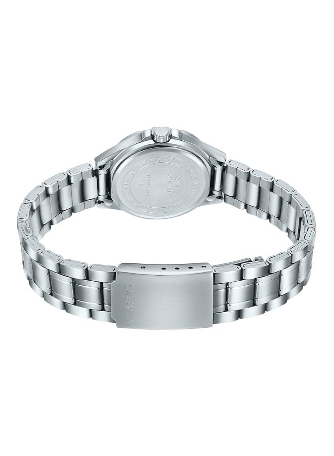 CASIO Men's Water Resistant Analog Watch MTP-1308D-1A2 - 44 mm - Silver - Image 2