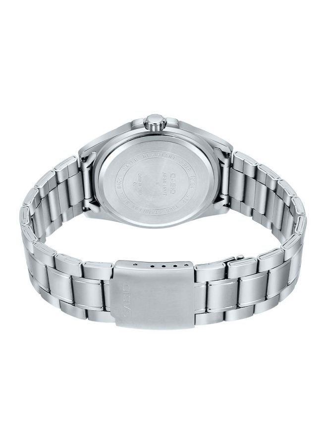 CASIO Men's Stainless Steel Analog Watch MTP-1308D-2A - 44 mm - Silver - Image 2