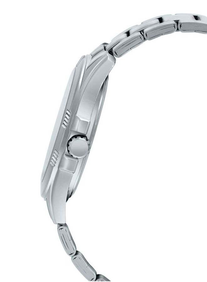 CASIO Men's Stainless Steel Analog Watch MTP-1308D-2A - 44 mm - Silver - Image 4