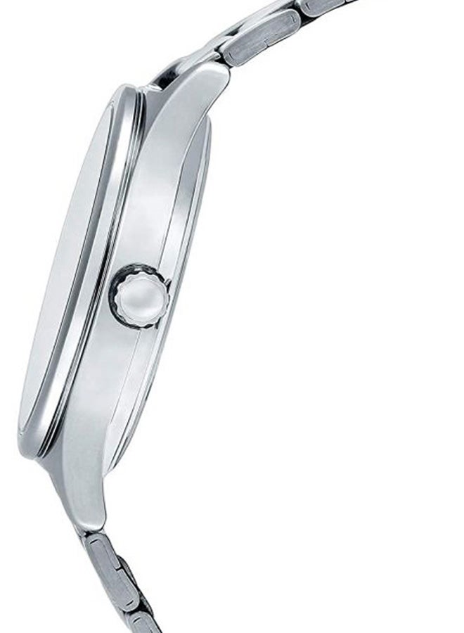 كاسيو ساعة يد بعقارب مقاومة للماء طراز MTP-V006D-7B2 - قياس 42 مم - لون فضي للرجال - Image 3