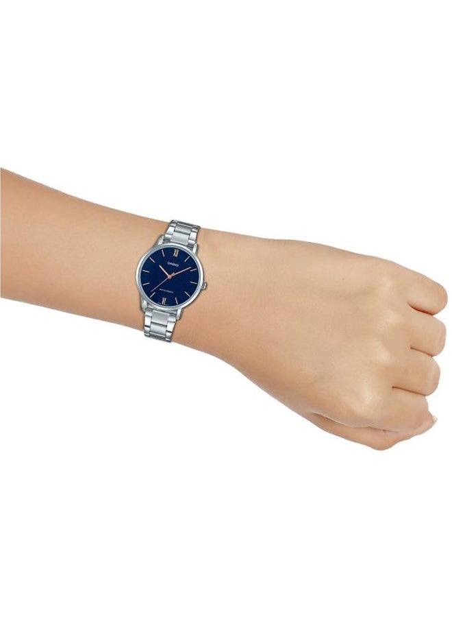 CASIO Women's Water Resistant Analog Watch LTP-VT01D-2B - Image 5