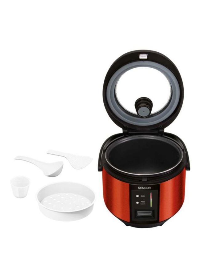 Sencor Automatic Rice Cooker 1.8 L SRM 1891RD Red/Black - Image 3