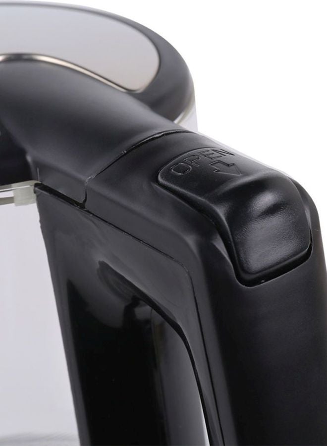 LAWAZIM Electric Glass Kettle 1.8 L 1500.0 W 05-2203-01 Clear/Silver/Black  - Image 4