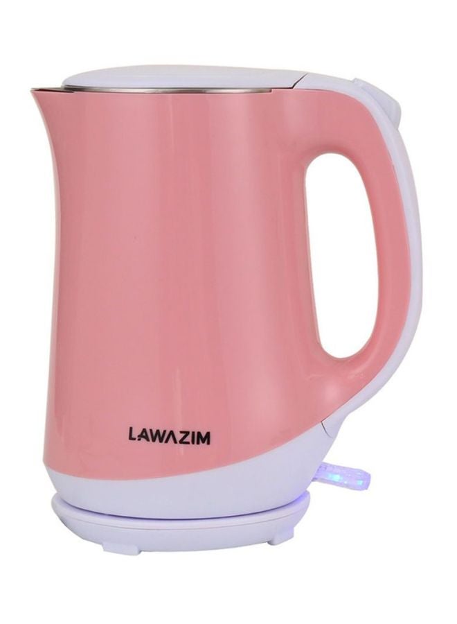 غلاية كهربائية من الستانلس ستيل بقدرة 1500 وات 1.8 L 1500.0 W 05-2204-01 وردي فاتح - v1597680637/N38504580A_1