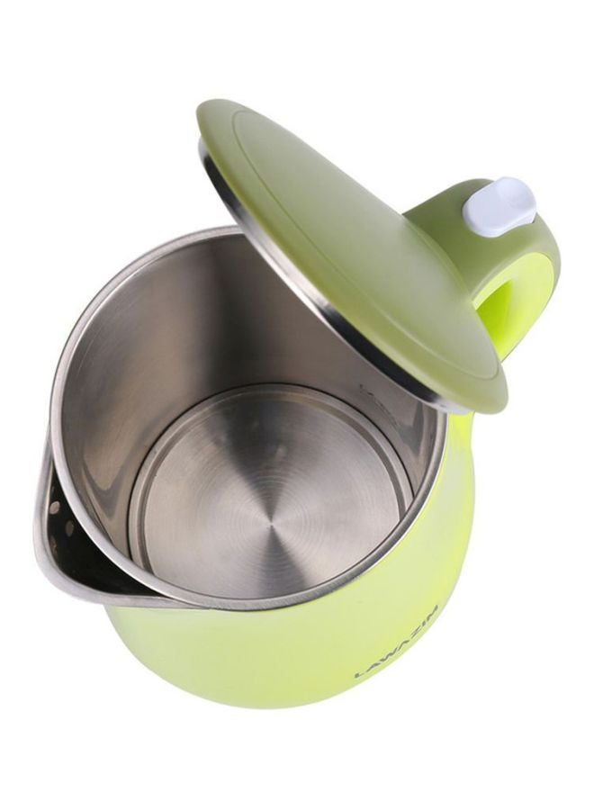 LAWAZIM Electric Stainless Steel Kettle 1.8 L 1500.0 W 05-2204-02 Green  - Image 2