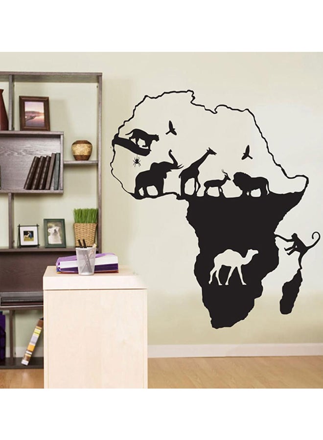 Spoil Your Wall Self Adhesive Wall Sticker Black 113 x 100cm
