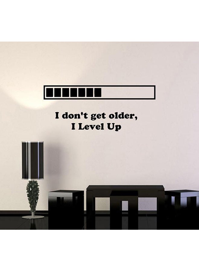 Spoil Your Wall Quotes Self Adhesive Wall Sticker Black 50 x 80cm