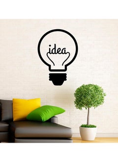 Spoil Your Wall Self Adhesive Wall Sticker Black 70 x 50cm 