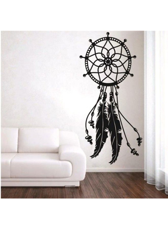 BBOriginalDesigns Dream Catcher Self Adhesive Wall Sticker Black 60 x 45cm