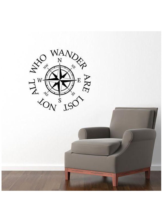 Spoil Your Wall Self Adhesive Wall Sticker Black 60 x 60cm