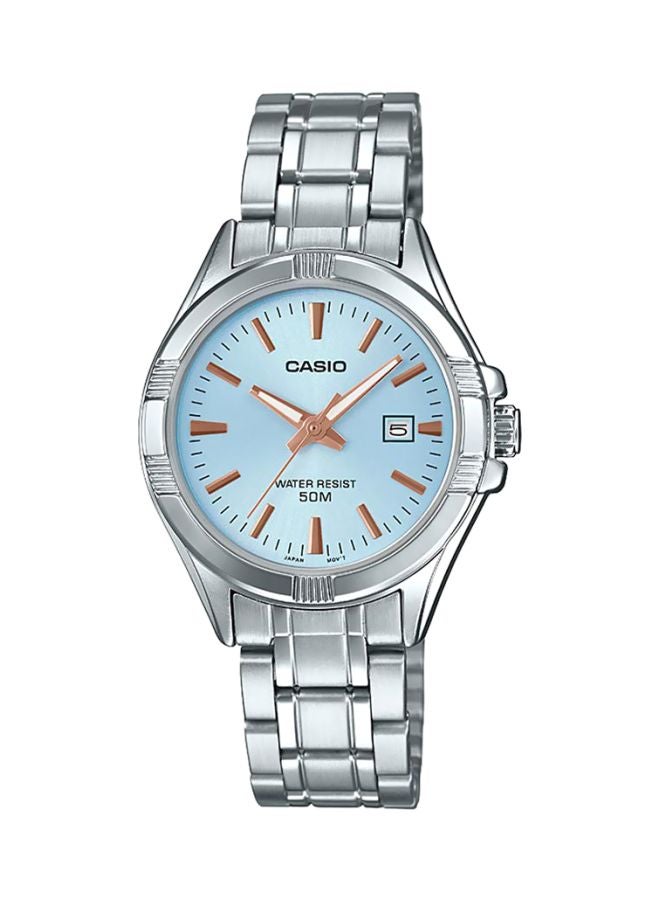 CASIO Women's Stainless Steel Analog Watch LTP-1308D-2A - 31 mm - Silver - Image 1