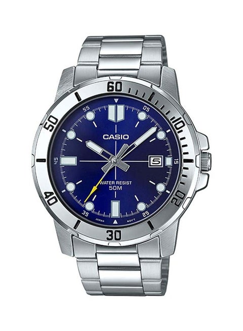 Men's Stainless Steel Analog Watch MTP-VD01D-2E