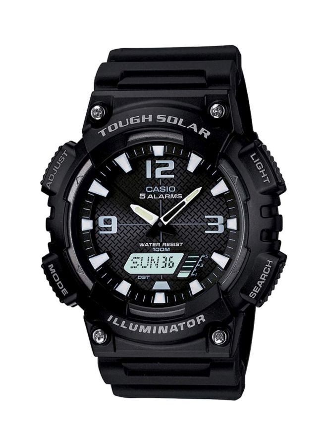 كاسيو ساعة يد تاف سولار رقمية وبعقارب طراز AQ-S810W-8A للرجال - Image 1
