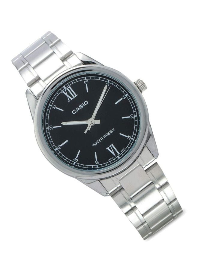 كاسيو ساعة يد بعقارب مقاومة للماء طراز LTP-V005D-1B2 - Image 2